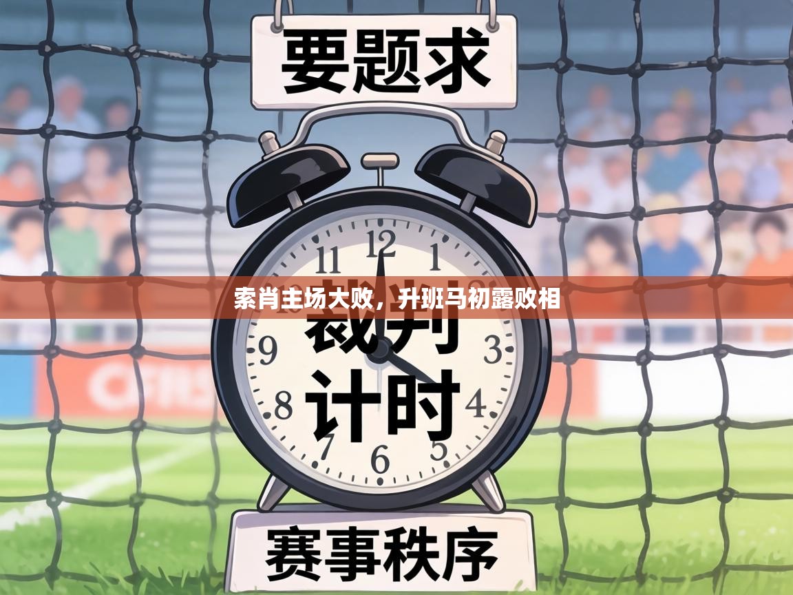 索肖主场大败，升班马初露败相